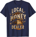 Local Honey Dealer Beekeeping Bees Beekeeper T-Shirt - Navy Blue