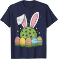 Pickleball Easter T-Shirt - Navy Blue