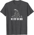 No Step On Snek T-shirt - Dark Heather Grey