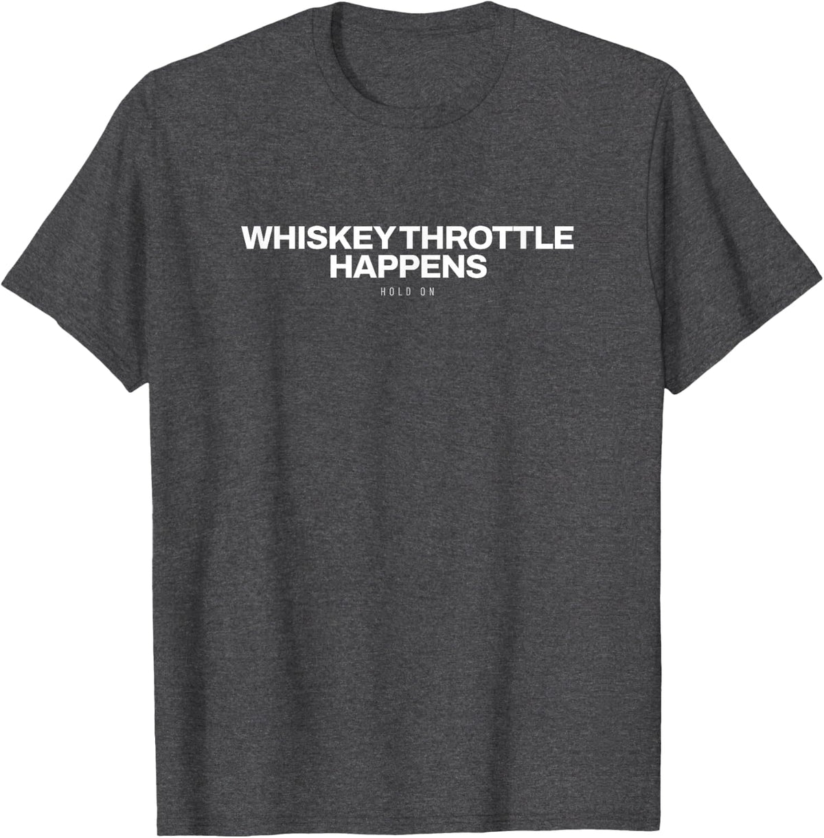 Dirt Bike Two Stroke Braap Enduro Supercross Motocross T-Shirt - Dark Heather Grey