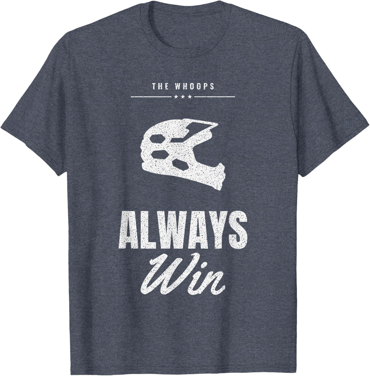 Arm Pump Sunday Race Loaded Van Practice Day Dirt Bike T-Shirt - Heather Blue