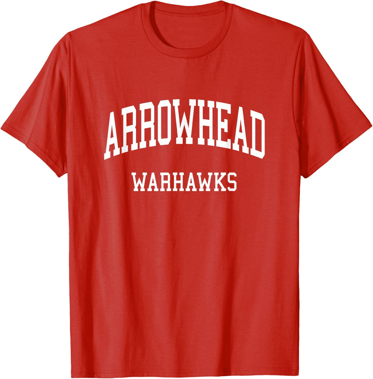 Arrowhead High School HS Hartland WI Retro Sports T-Shirt - Red