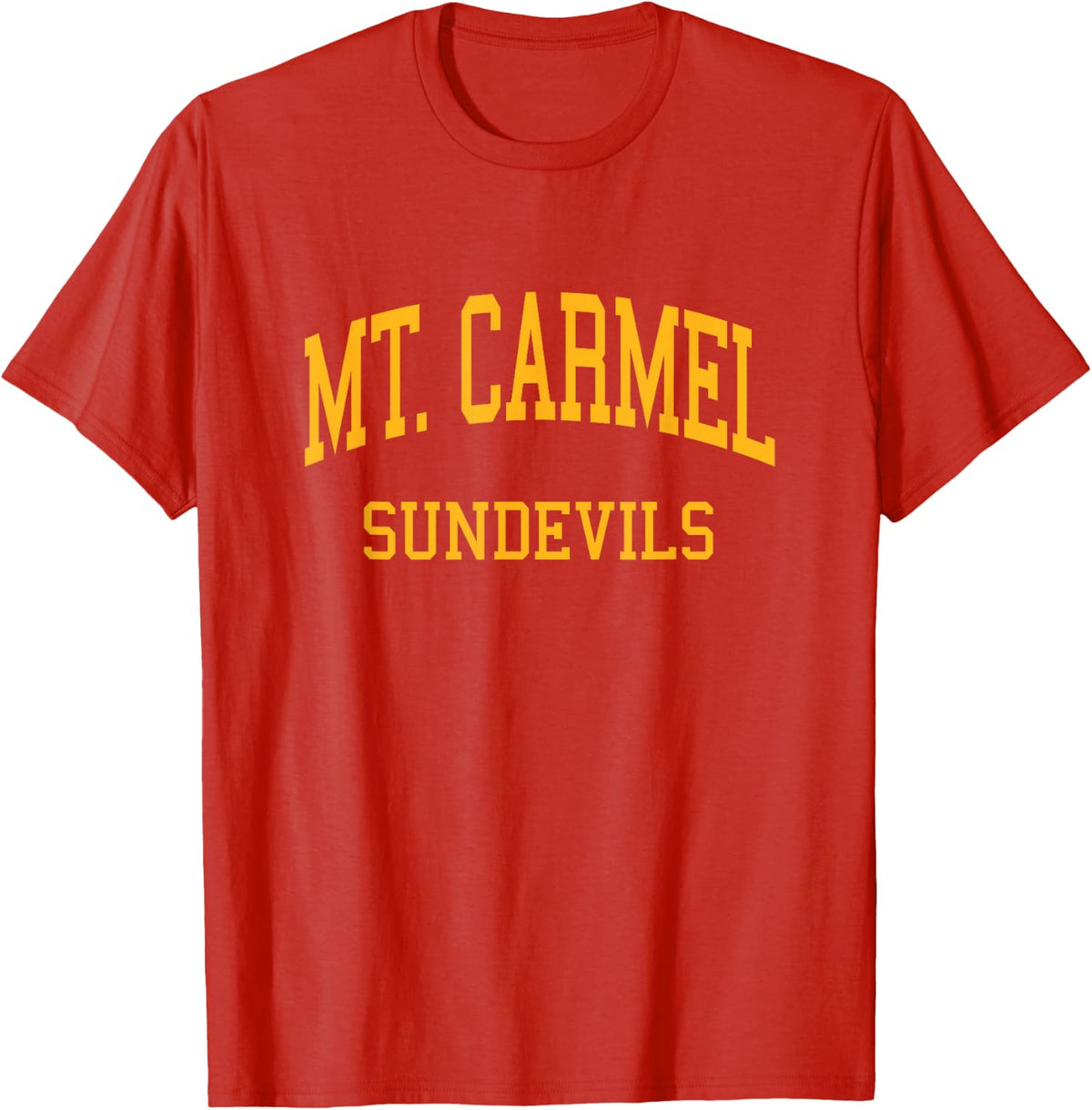 Mt. Carmel High School HS San Diego CA Retro Sports T-Shirt - Red