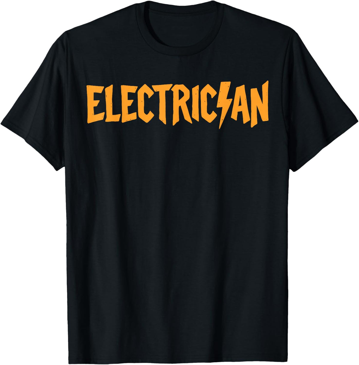 Electrician Electrical Worker Contractor Tee T-Shirt - Black