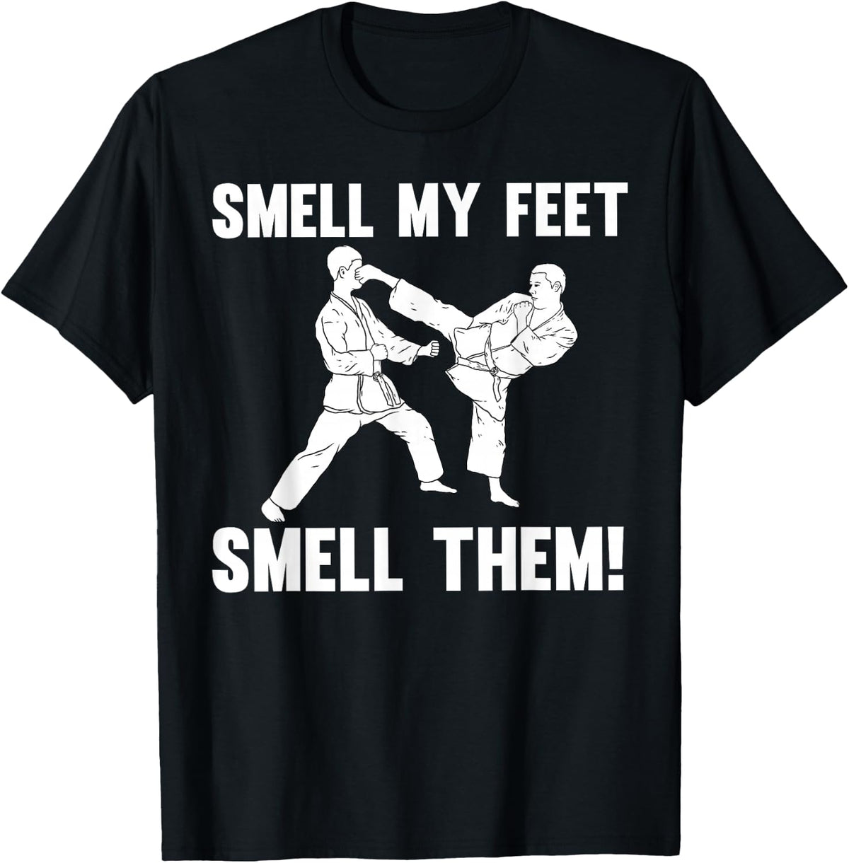 Funny Karate Design for Men Women Karate Martial Arts Lover T-Shirt Small - Black