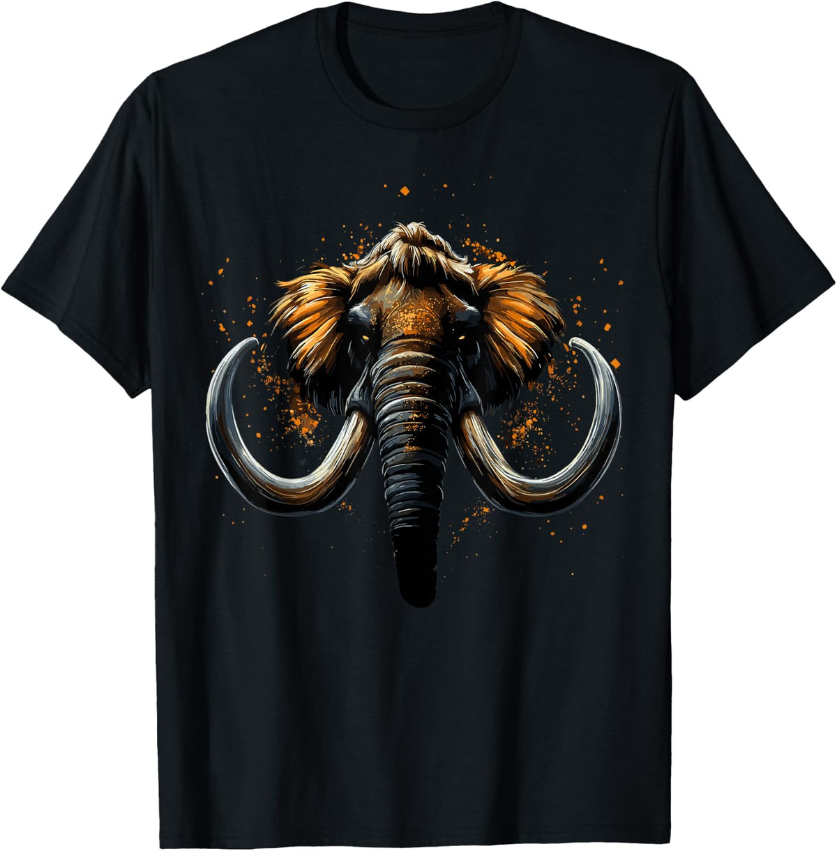 Mammoth Funny Mammoths Cute Mammoth T-Shirt - Black