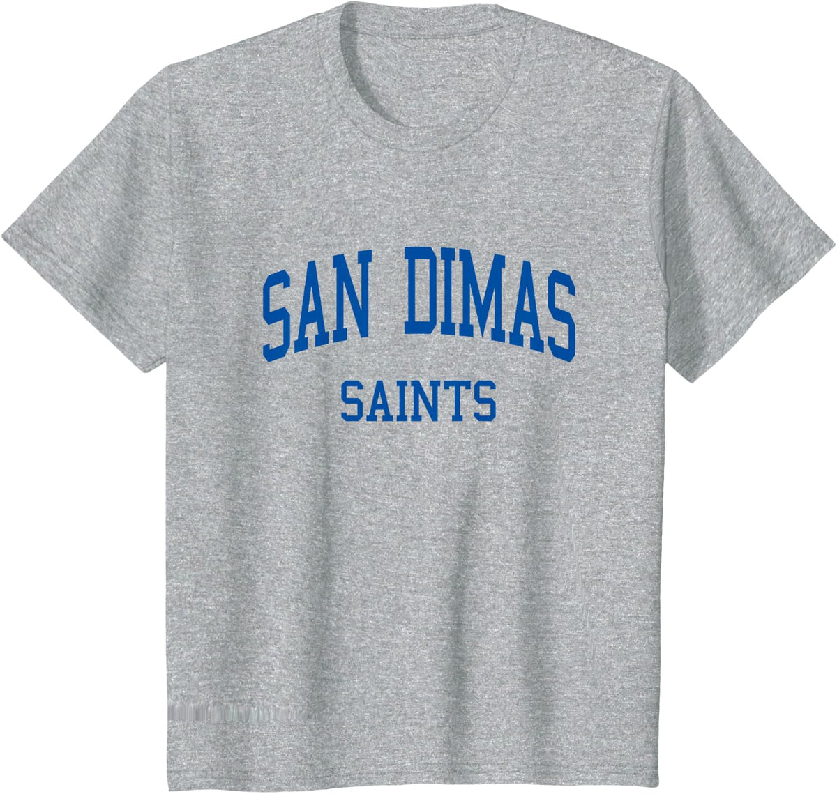 San Dimas High School HS San Dimas CA Retro T-Shirt - Heather Grey