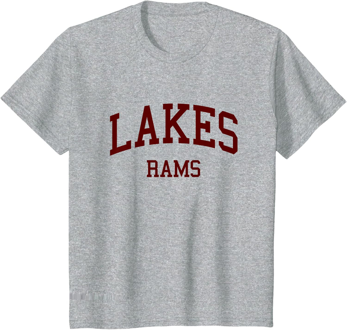 Lakes High School HS West Palm Beach FL Retro T-Shirt - Heather Grey